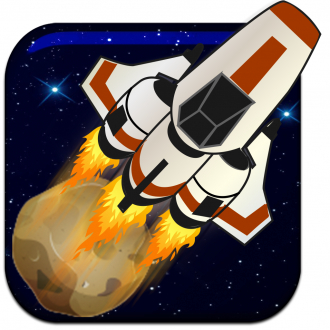 extrait jeux-video Échapper À La Astéroïdes Espace Pro - vitesse de l'avion étonnant jeu de défi