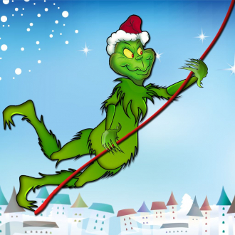 extrait jeux-video En Colère Grinch Vol Noël Swing : Balançant Loin Avec Le Cadeaux FREE