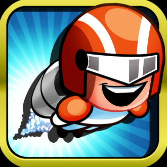 extrait jeux-video Espace à Flappy Voler Fusée Man Avion Fer à repasser Réel La version - Free Version