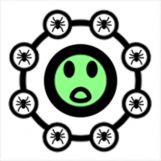 extrait jeux-video Évitez les araignées: éviter les cercles 2