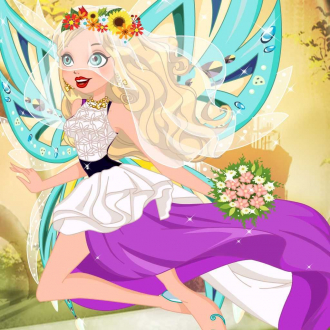 extrait jeux-video Fairy bride dress