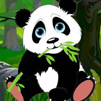 extrait jeux-video Fall in the jungle : Super panda skydiving - Free Edition