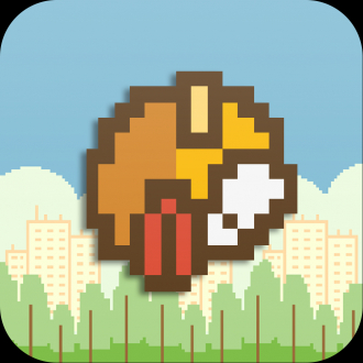 extrait jeux-video Falling Blue Bird - Flap-py Chick Resurrection 2