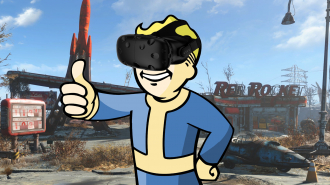 extrait jeux-video Fallout VR