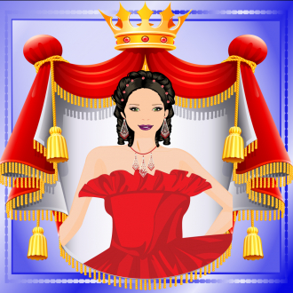 extrait jeux-video Fancy Lady Dress Up Game