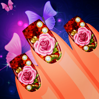extrait jeux-video Fantasy Dress Up Your Floral Nail Salon