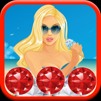 extrait jeux-video Fantasy Island Diamond Crush - Match Three Mania