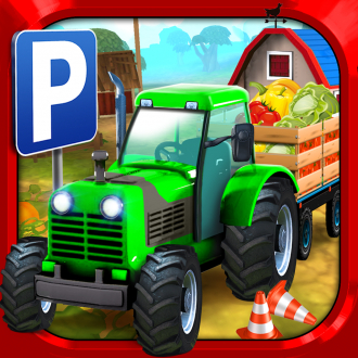 extrait jeux-video Farm Truck Car Parking Simulator - Gratuit Jeux de Voiture de Course