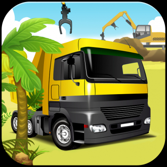 extrait jeux-video Ferry Dump Truck Speed Racer - Stay Above The Fish!