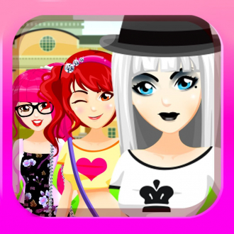 extrait jeux-video Fille Styliste Premier jour au lycée – Habillement de mode au Campus