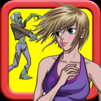 extrait jeux-video fille vs zombie : courir et chasse gratuit
