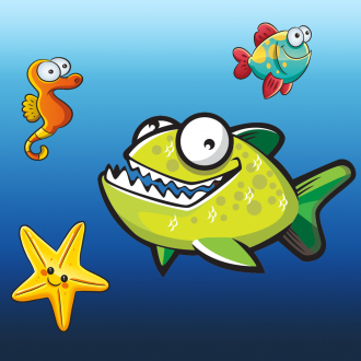 extrait jeux-video Fish Eater: Underwater hunting & feeding frenzy