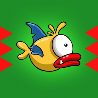 extrait jeux-video Fish vs. Spikes: Make The Crazy Fish Fly But Don't Touch The Deadly Spikes
