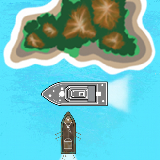 extrait jeux-video Fishing Boat VS Marine Security Ship