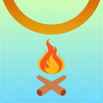 extrait jeux-video Flaming Hoops: Don't break the fire circle!
