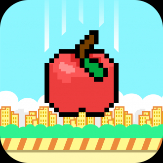 extrait jeux-video Flap Fall Fling-Can You Catch Red Fruit?