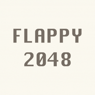 extrait jeux-video Flappy 2048 : Fly to 2048 and don't touch any white tile.