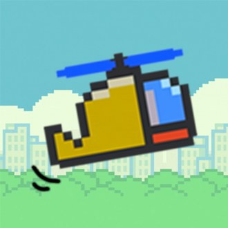 extrait jeux-video Flappy Copter : The Hardest Flappy's Game Ever