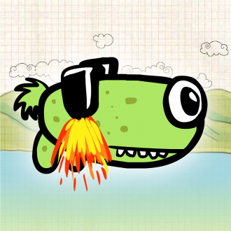 extrait jeux-video Flappy Doodle Flyer HD - Full Adventure Flying Version