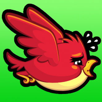 extrait jeux-video Flappy Fat Birdies - un oiseau de vol incroyablement dur, jeu de course
