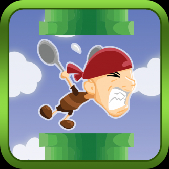 extrait jeux-video Flappy Hero - The Adventure of a Tiny Flappy Game