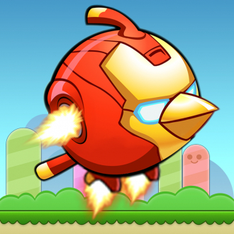extrait jeux-video Flappy Iron Bird
