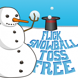 extrait jeux-video Flick Snowball Toss - Free
