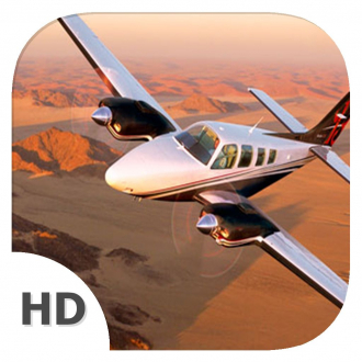 extrait jeux-video Flight Simulator (Baron 58 Edition) - Become Airplane Pilot