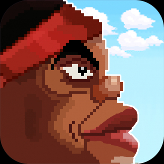 extrait jeux-video Floppy King James in: Basket-ball Chase and Impossible Hoop Bouncing