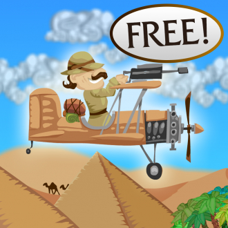 extrait jeux-video Flying Egyptian Plane Gun Shooter: Prince Of Aztec Ancient Egypt HD, Free Kids Game