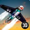 extrait jeux-video Flying Man: Skydiving Air Race 3D Full