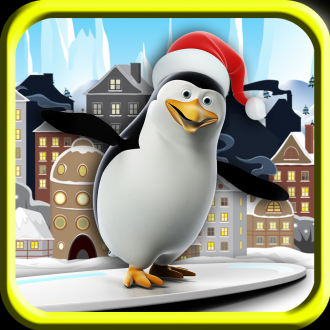 extrait jeux-video Flying Penguins in New York Free - The crazy birds sliding on the town - Free Version