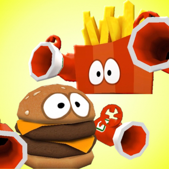 extrait jeux-video Food Fighters