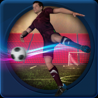 extrait jeux-video Football Cup '14 : Soccer championship with virtual shooter - free running game