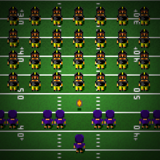 extrait jeux-video Football Invaders