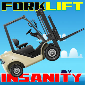 extrait jeux-video Forklift Insanity PRO-Forklift jeu conducteur de saut