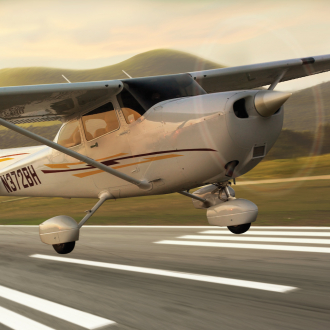 extrait jeux-video FSX Cessna automatic checklist