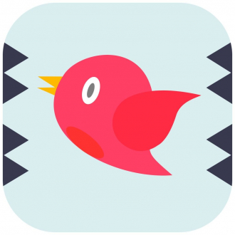 extrait jeux-video Fun Love Bird Avoid the Spikes - Don't Touch the Light Grey Wall