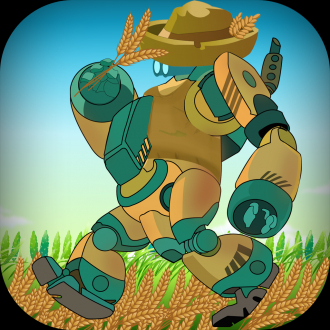 extrait jeux-video Fusée Robot agriculteur PAID - Réel Action Heros volant