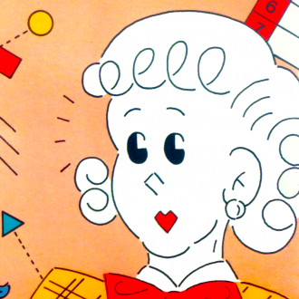 extrait jeux-video Game library of Harumi！(PC-8001)