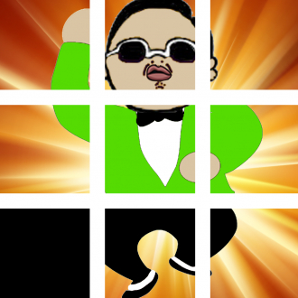 extrait jeux-video Gangnam in Puzzle Style