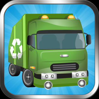 extrait jeux-video Garbage Truck Street Race - Dumpster Trucks Trash Pick Up Games Free