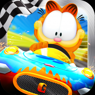 extrait jeux-video Garfield Kart