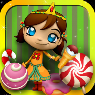 extrait jeux-video Gâteau heureux et magasin de sucrerie - Jeu de jumelage de amusement