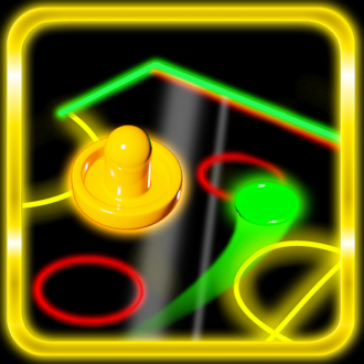 extrait jeux-video Glow Air Hockey 3D