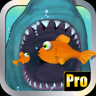 extrait jeux-video Gold Fish Revenge:  Pro Shark Run and Attack Race for Kids