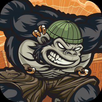 extrait jeux-video Gorilla City - courir, sauter et voler l'aventure.