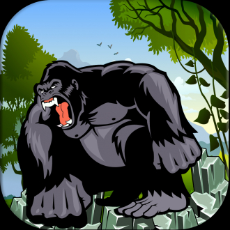 extrait jeux-video Gorilla Sprint - Best Free Kids Games (for iPhone, iPad, and iPod)