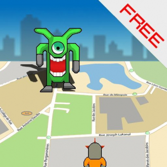 extrait jeux-video GPS Alien Attack lite