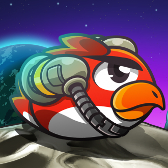 extrait jeux-video Gravity Bird Free - A Flappy Space Escape